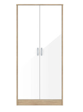 High Gloss 2 Door Wooden