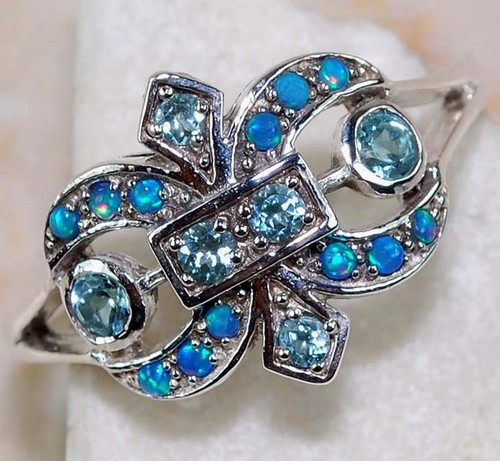 1ct aquamarine 925 sterling - aquamarine,