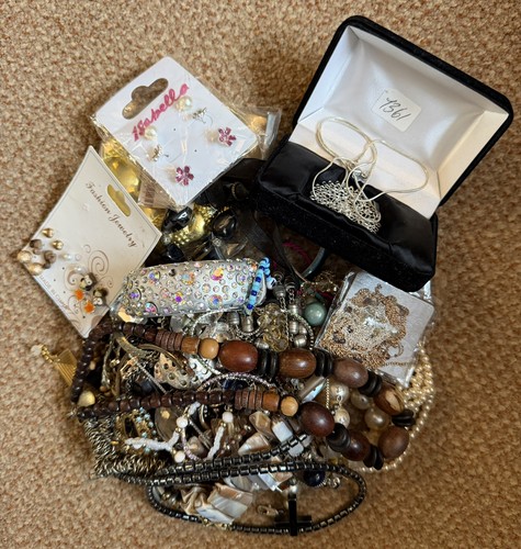 Jewellery job lot 1kg vintage - lot, 1kg+