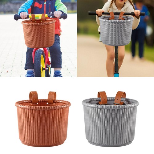 Wicker kids bike basket - wicker,