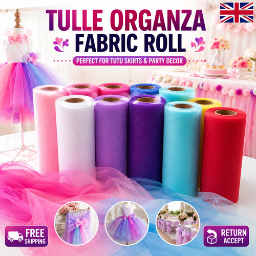 Tulle organza roll yards - tulle,