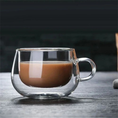 Double wall glass cup - cup,