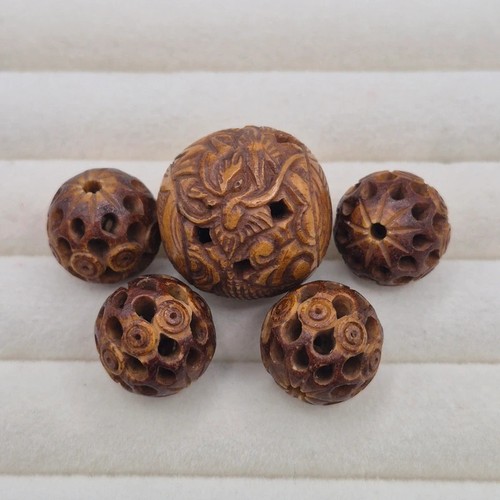Chinese carved hediao loose - carved,