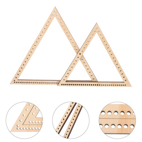 Durable wooden triangle - durable,