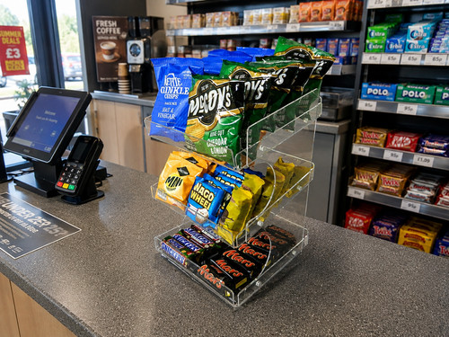 Counter display tier - counter, 3
