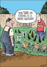 Funny Birthday Card Beer