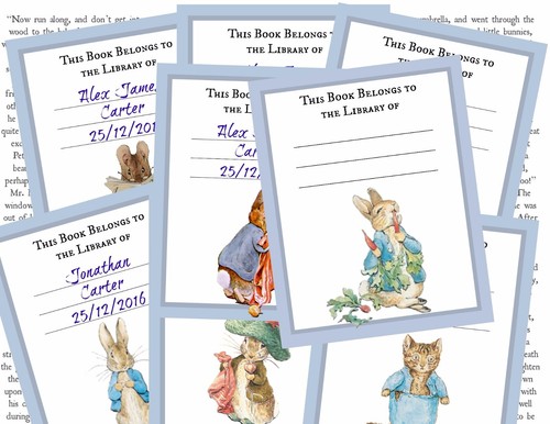 Personalised beatrix potter - 8,