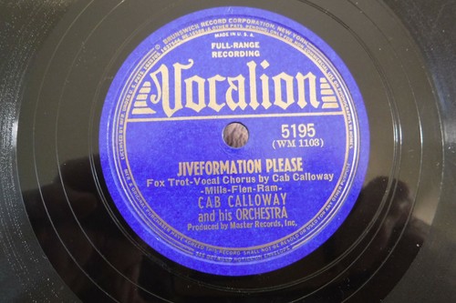 Cab calloway jiveformation - cab, calloway,