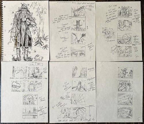 Vintage story boards for - vintage,