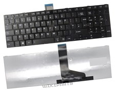 New For Toshiba Satellite L850D-12P Series Laptop UK Keyboard With Frame Black