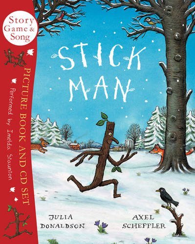 Stick man book by julia - cd,