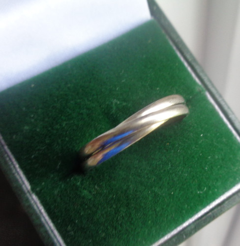 Silver wedding ring russian - ring,