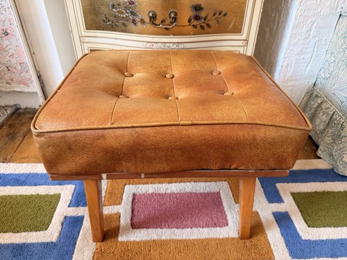 Vintage small wooden - vinyl, top