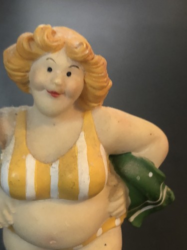 Fat beach lady - fat,