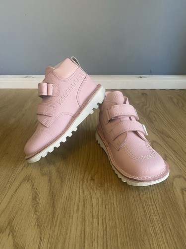Infant leather boots kickers - leather,