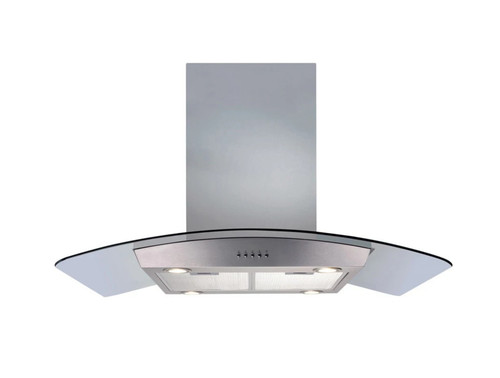 Cda ecpk91ss 90cm - cda, curved