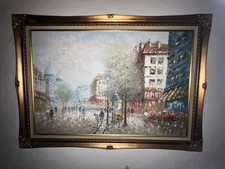 Caroline Burnett Oil Painting