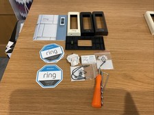 RING DOORBELL PRO FACE PLATES COVERS DECO INSTALL KIT BLACK BROWN CREAM