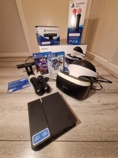 PS4 VR Headset Bundle - With 2