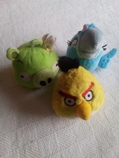 Angry Birds Plush Lot Of 3