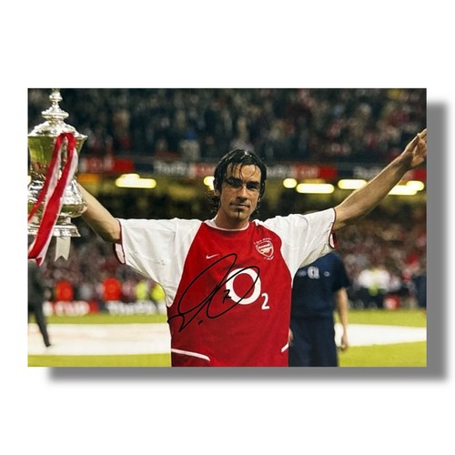 Signed pires arsenal photo - signed, a4