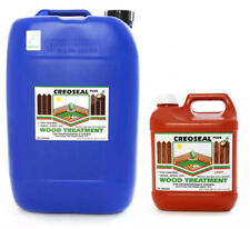 Light Brown Creosote Alternative Creoseal Plus Oil Based Timber Wood Treatment