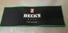 BECKS VIER RUBBER BAR RUNNER