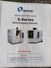 Makino Maintenance CNC Manual