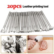 Leather Stamping Tools Set Different Shape Pressing Punch Set Leather Craft Tool