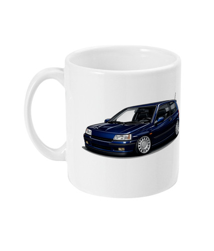 11oz ceramic mug featuring - , a