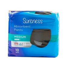 Sureness Absorbent BLACK Pant