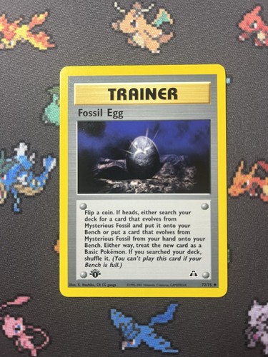 Pokemon fossil egg - egg, neo