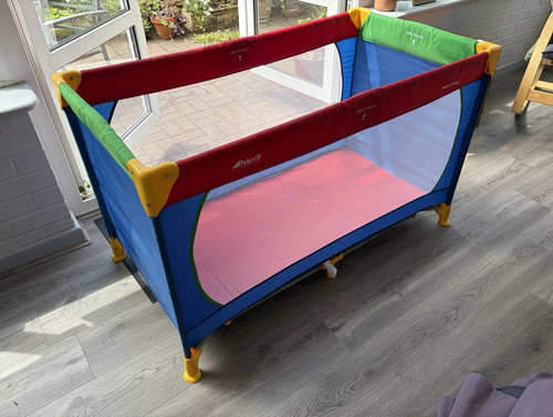Hauck rectangular travel - rectangular, cot