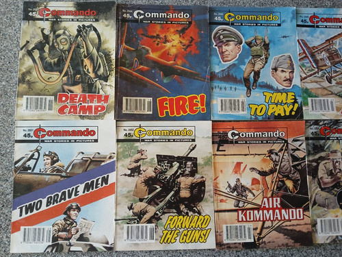 Commando comics job lot bundle - commando,