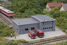 N Gauge Model Railway Fire