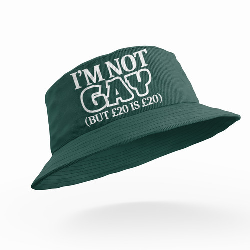 Gay bucket hat funny - gay,