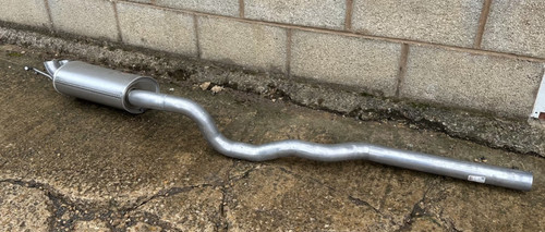Exhaust system rear silencer - system,