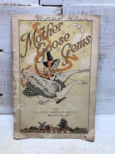 Mother goose gems vintage - goose,