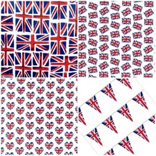 Union Jack Poly Cotton Fabrics