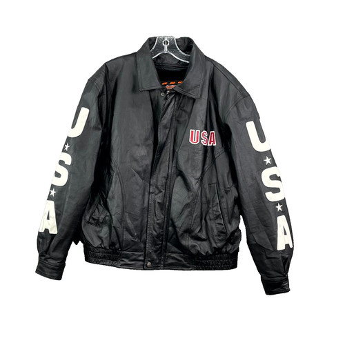 Interstate leather jacket - leather,
