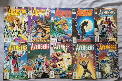 Avengers 376 385 set - avengers, 376-385