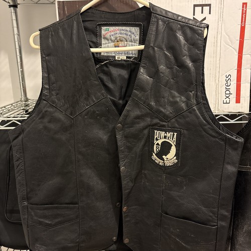 Men black genuine leather - black,