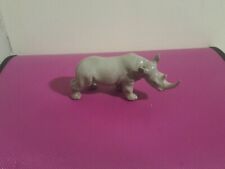 Lladro  Rhino - Grey Daisa 1986 stamped on base VERY RARE