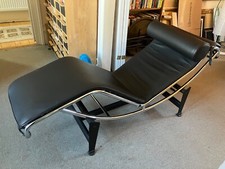 LC4 Chaise Longue Le Corbusier Style Mid Century Modern Chair