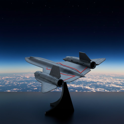 Blackbird model kit - sr-71,