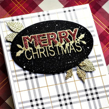 MERRY CHRISTMAS with Holly