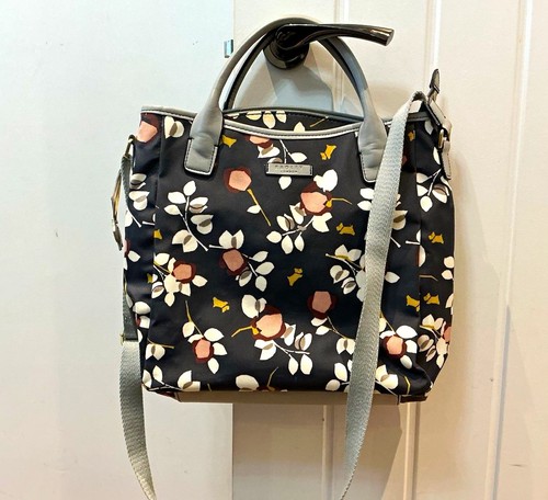 Radley navy floral bag - navy,