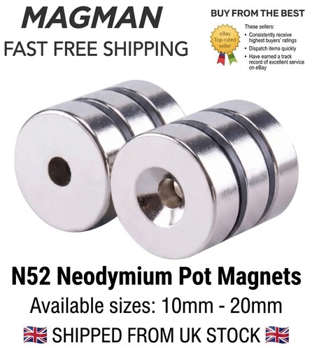 N52 countersunk fasteners - countersunk,