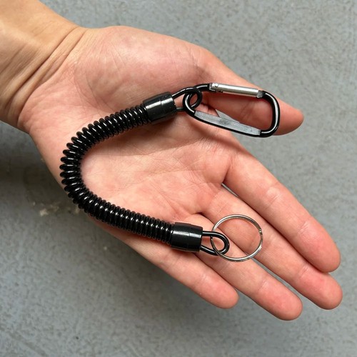 Elastic lanyard spiral - lanyard, spring