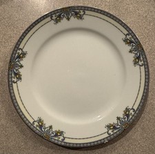 Noritake China - Set of 4 Dinner Plates (10”) - Winona Pattern (Vintage)